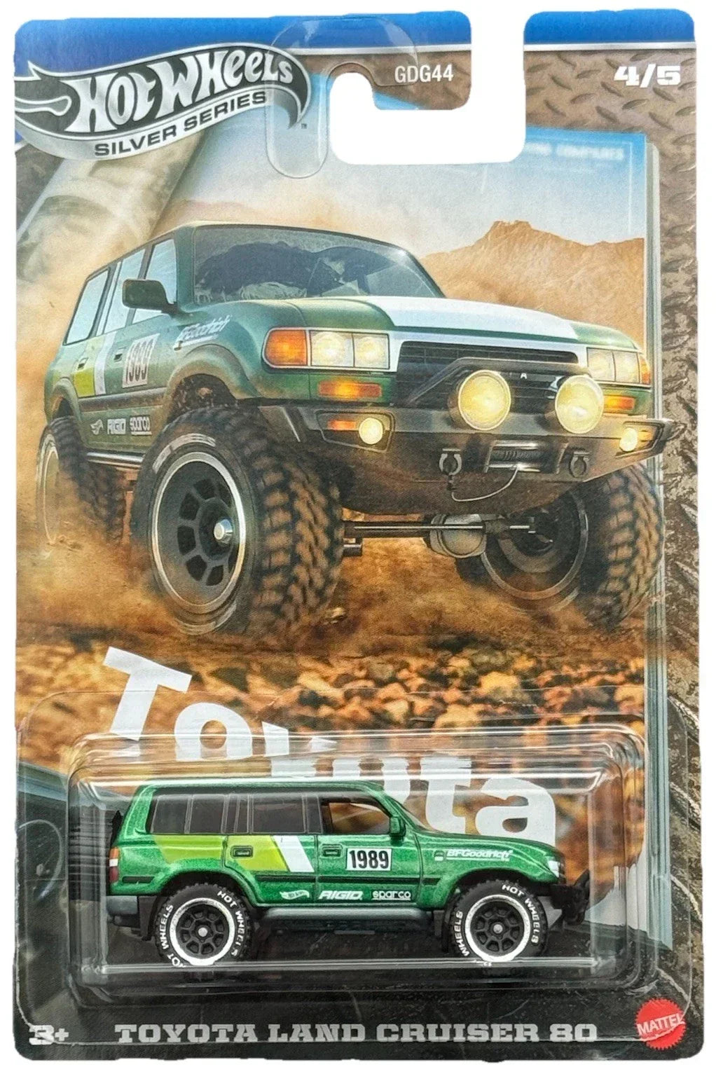 Hot Wheels Silver Series - Land Cruiser 80 - Infernotoyz