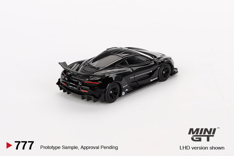 Mini GT Mclaren 720S LB Works (Black) 1:64 Scale