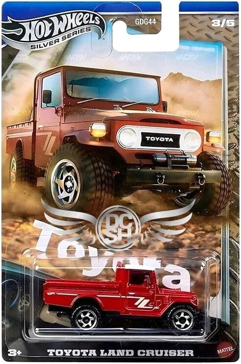 Hot Wheels Silver Series - Toyota Land Cruiser - Infernotoyz