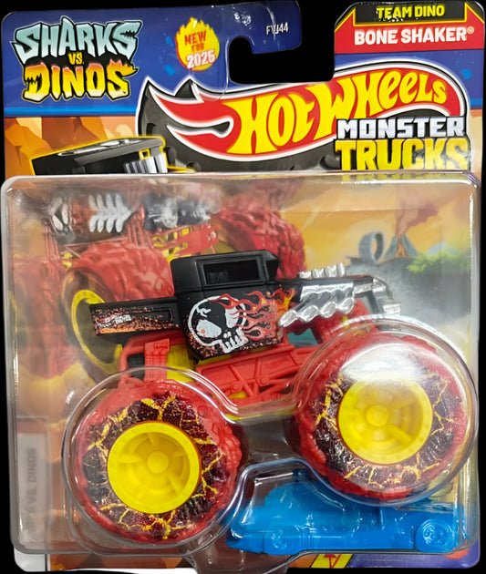 Hot Wheels Monster Trucks | Team Dinos | Bone Shaker