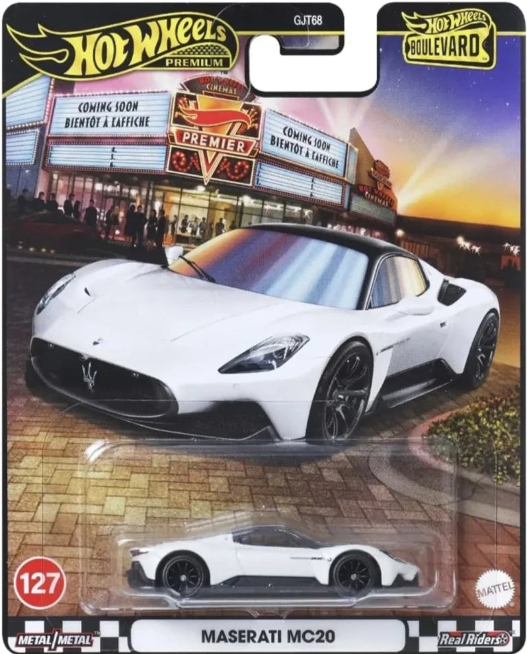 Hot Wheels Premium Maserati MC20 -Boulevard