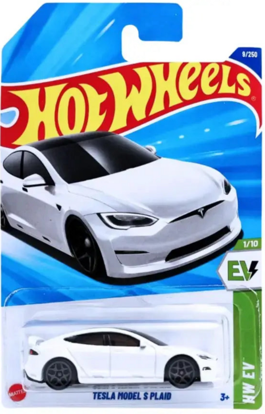 Hot Wheels Tesla Model S Plaid toy 
