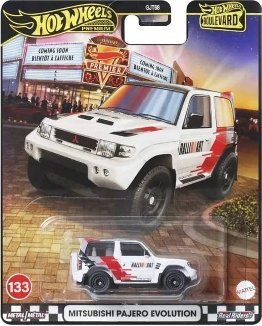 Mitsubishi Pajero Evolution (White) – Hot Wheels