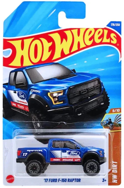 Hot Wheels 17 FORD F-150 RAPTOR JEEP | HW DIRT - Infernotoyz