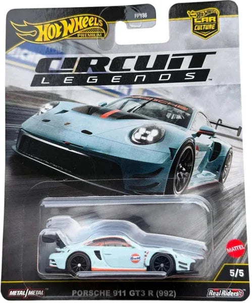 HotWheels Car Culture Circuit Legends Porsche 911 GT3 R (992) Imported Premium - Infernotoyz